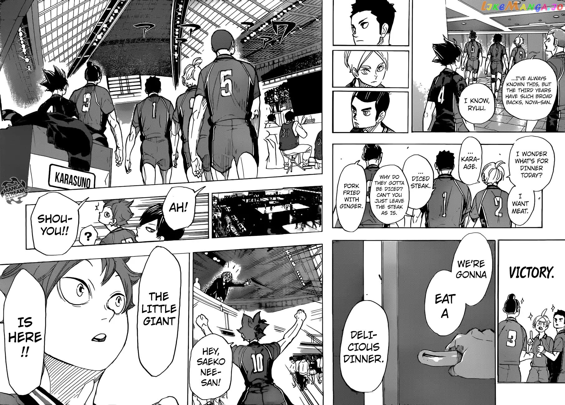 Haikyuu!!, Chapter 338 image 14